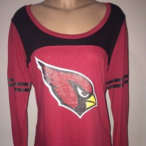 Arizona Cardinals NFL Team Apparel New Era Womens T-Shirt